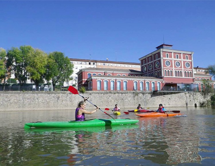 Kayak por el Ebro