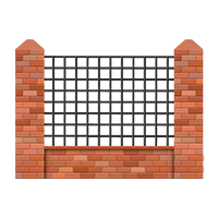 Cercado de chapa perforada