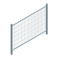 Cercados con malla rígida